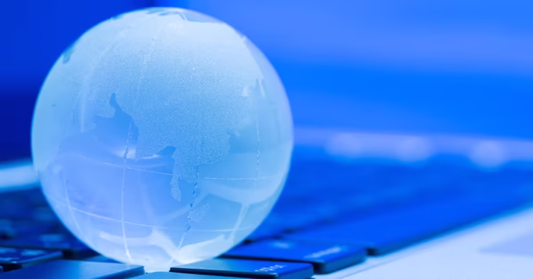 Glass world laptop