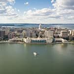 Skyline of Madison, WI